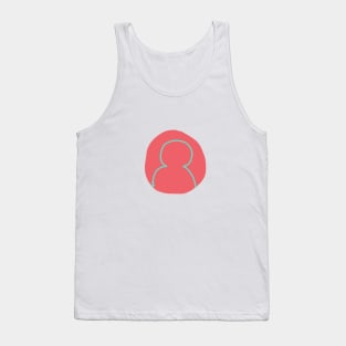 red icon design Tank Top